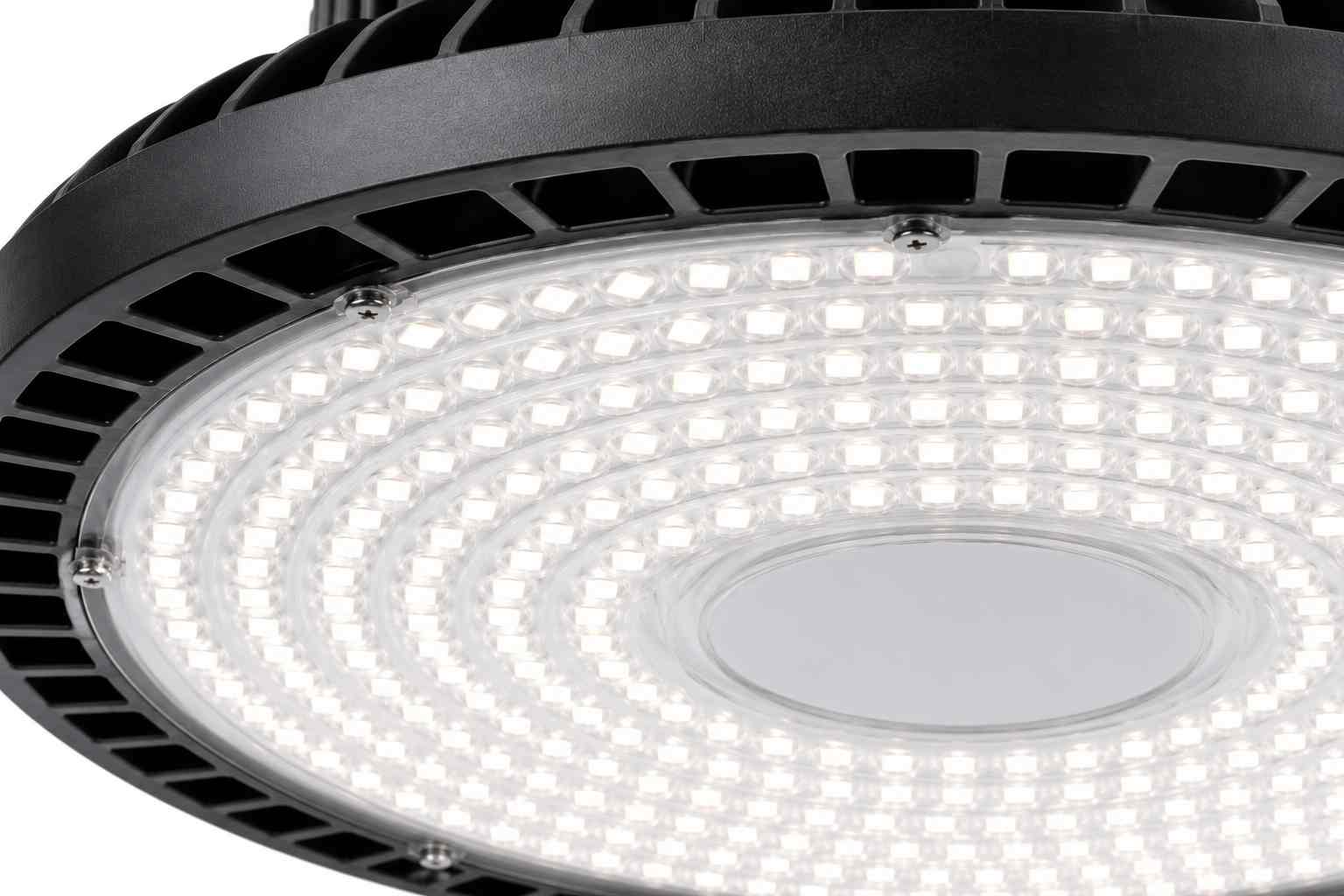 BRI-LED HIBAY UFO S300 - vyzařovací úhel 120 stupňů, pokrytí plochy